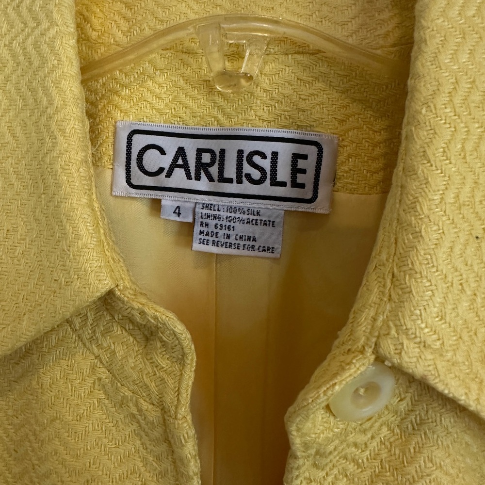 Carlisle Women's Vibrant Yellow Blazer - Picture 3 of 11